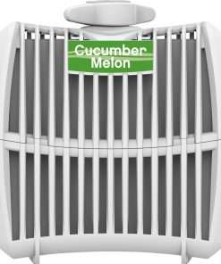 Genuine Joe Air Refreshener Refill Cartridge - Cucumber Melon - 12 / Carton - Long Lasting, Odor Neutralizer
