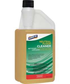 Genuine Joe Neutral Floor Cleaner - Concentrate Spray - 32 fl oz (1 quart) - 1 Each - Yellow