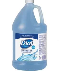 Dial Spring Water Scent Liquid Hand Soap - Spring Water Scent - 1 gal (3.8 L) - Kill Germs - Hand - Blue - 1 Each
