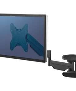 Fellowes Single Arm Wall Mount - 1 Display(s) Supported - 42" Screen Support - 66 lb Load Capacity - 1 Each