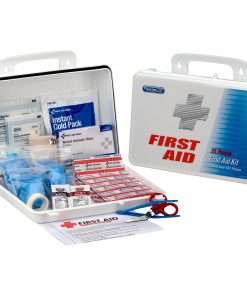 First Aid Only 25 Person Office First Aid Kit - 135 x Piece(s) For 25 x Individual(s) - 10" Height x 3" Width7" Length - Plastic Case - 1 Each