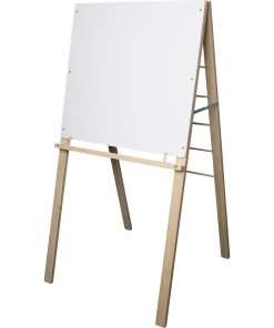 Flipside Big Book Easel - 24" (2 ft) Width x 24" (2 ft) Height - White Surface - Rectangle - Assembly Required - 1 Each