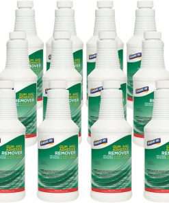 Genuine Joe Gum and Adhesive Remover - Ready-To-Use Gel - 16 fl oz (0.5 quart) - 12 / Carton - White