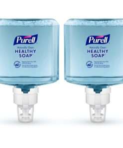 PURELL&reg; ES8 Professional Naturally Clean Foam Soap - 40.6 fl oz (1200 mL) - Dirt Remover, Kill Germs - Skin - Blue - Preservative-free, Paraben-free, Phthalate-free, Dye-free, Bio-based - 2 / Carton