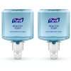 PURELL&reg; ES4 Professional HEALTHY SOAP Fresh Scent Foam - Cranberry Scent - 40.6 fl oz (1200 mL) - Dirt Remover, Kill Germs - Hand, Skin - Blue - Dye-free, Pleasant Scent, Bio-based, Phthalate-free, Paraben-free, Triclosan-free - 2 / Carton