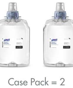 PURELL&reg; FMX-20 HEALTHY SOAP Fresh Scent Foam - Fresh Scent - 67.6 fl oz (2 L) - Dirt Remover, Kill Germs - Hand, Skin - Clear - Dye-free, Pleasant Scent, Bio-based, Phthalate-free, Paraben-free, Triclosan-free - 2 / Carton