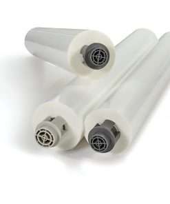 GBC EZLoad NAP II Low Temp Laminating Roll Film - Laminating Pouch/Sheet Size: 25" Width x 500 ft Length x 1.50 mil Thickness - Glossy - 1" Core - Clear - 2 / Carton