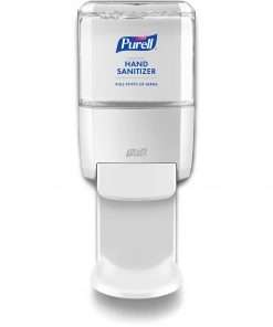 PURELL&reg; ES4 Hand Sanitizer Manual Dispenser - Manual - 1.27 quart Capacity - Locking Mechanism, Durable, Wall Mountable - White - 1 / Each