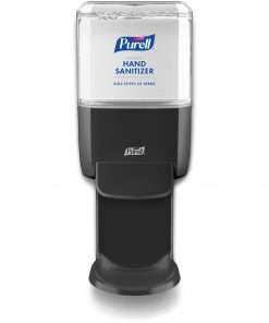 PURELL&reg; ES4 Hand Sanitizer Dispenser - Manual - 1.27 quart Capacity - Locking Mechanism, Durable, Wall Mountable - Graphite - 1 / Each