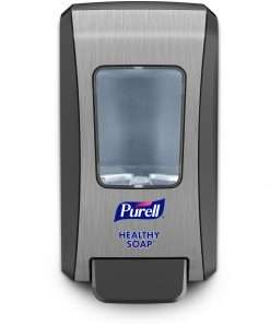PURELL&reg; FMX-20 Foam Soap Dispenser - Manual - 2.11 quart Capacity - Site Window, Locking Mechanism, Durable, Wall Mountable - Graphite - 1Each