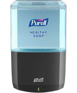 PURELL&reg; ES6 Touch-free Hand Soap Dispenser - Automatic - 1.27 quart Capacity - Support 4 x C Battery - Locking Mechanism, Durable, Wall Mountable, Touch-free - Graphite - 1 / Each