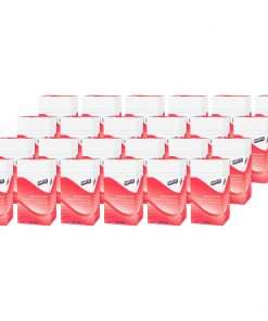 Genuine Joe Jumbo Striped Straws - 7.8" Length - Plastic - 24 / Carton - Red, White