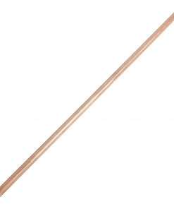 Ettore Floor Squeegee Wooden Handle - 54" Length - 1" Diameter - Natural - Wood - 1 Each