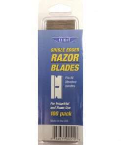 Ettore Pocket Scraper Single-edge Blade - Durable - Carbon Steel - 1 Each