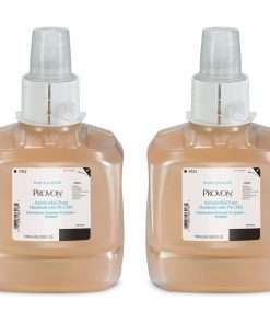 Provon LTX-12 Antimicrobial Foam Handwash - 40.6 fl oz (1200 mL) - Pump Bottle Dispenser - Kill Germs - Hand - Beige - Fragrance-free, Dye-free - 2 / Carton