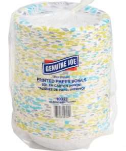 Genuine Joe Paper Bowls - Disposable - Assorted - 500 / Carton