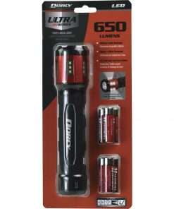 Dorcy Ultra HD Series 6AA Twist Flashlight - AA - Black, Red