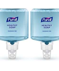 PURELL&reg; ES8 Refill Healthcare Healthy Soap - Fresh Fruit Scent - 40.6 fl oz (1200 mL) - Dirt Remover, Bacteria Remover - Hand, Healthcare, Skin - Clear - Fragrance-free, Dye-free, Phthalate-free, Paraben-free, Triclosan-free, Bio-based - 2 / Carton
