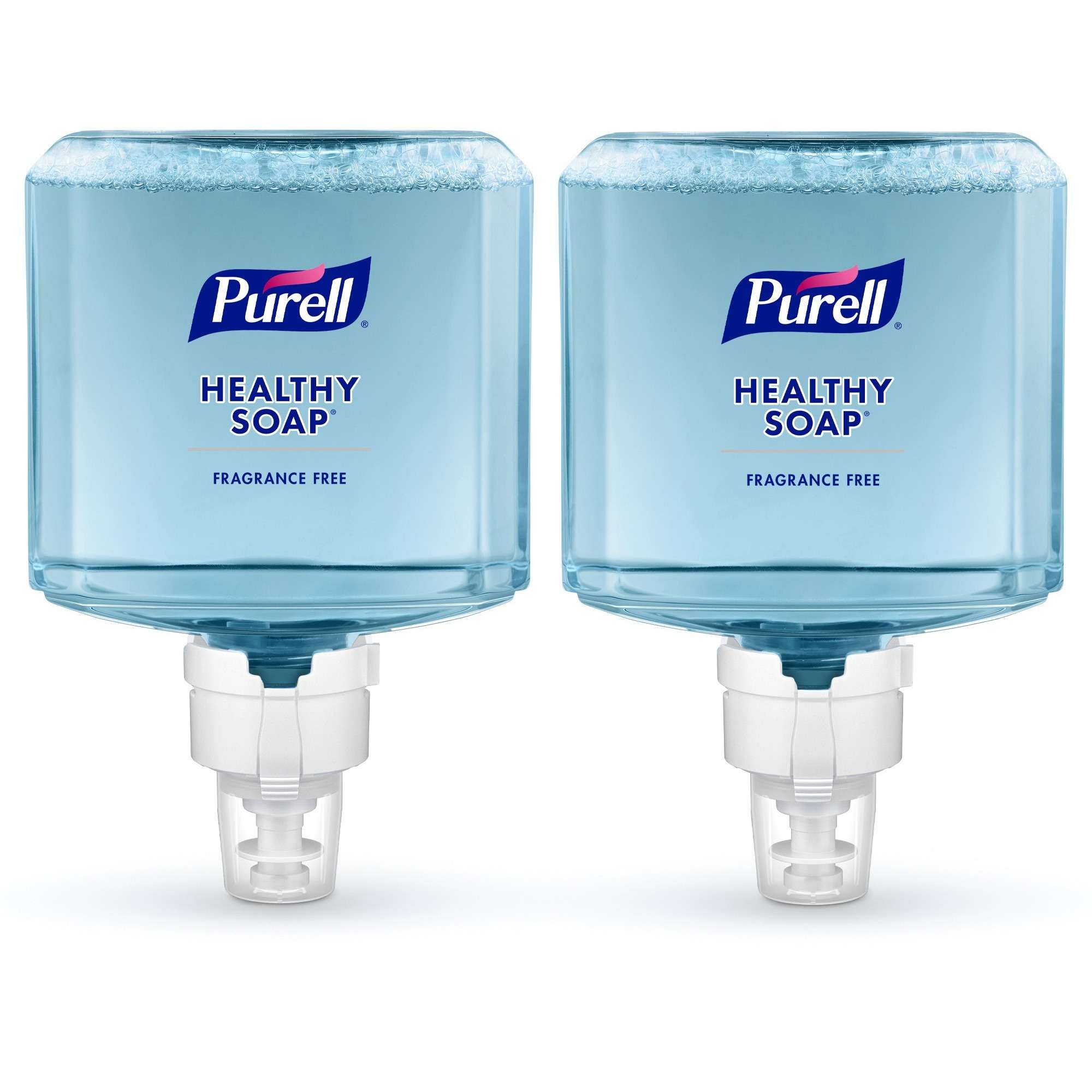 PURELL® ES8 Refill Healthcare Healthy Soap - Fresh Fruit Scent - 40.6 fl oz (1200 mL) - Dirt Remover, Bacteria Remover - Hand, Healthcare, Skin - Clear - Fragrance-free, Dye-free, Phthalate-free, Paraben-free, Triclosan-free, Bio-based - 2 / Carton