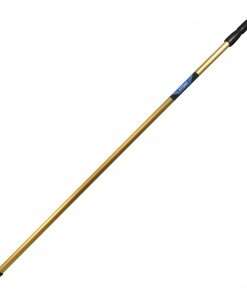 Ettore REA-C-H 3-section Extension Pole - 18 ft Length - Gold - Anodized Aluminum - 6 / Carton