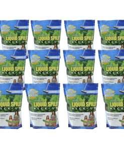 First Aid Only Spill Magic Single-use Absorbent - 12/Carton - Blue