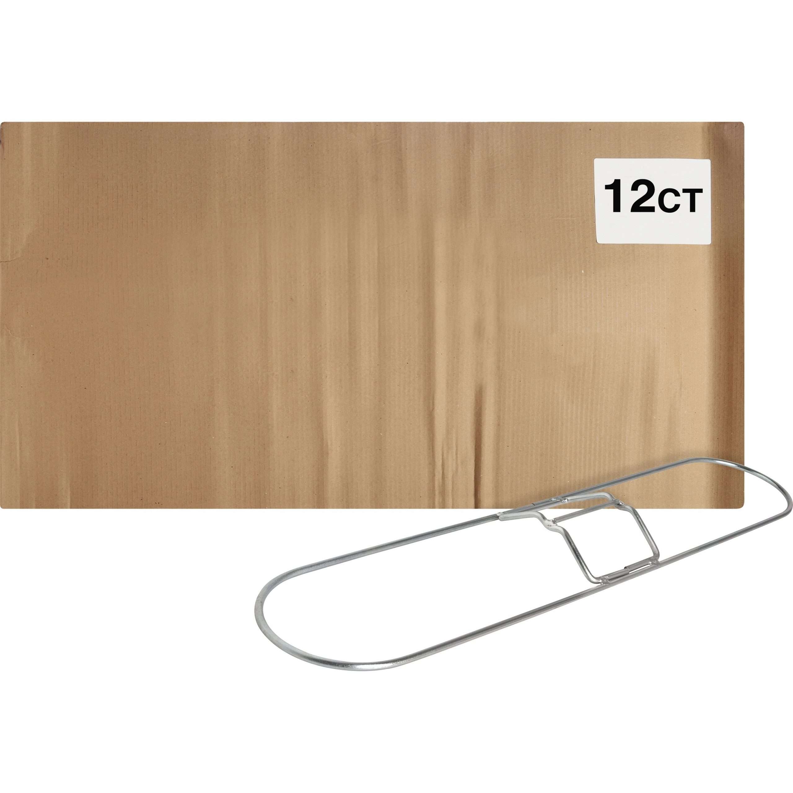 Genuine Joe 24" Dust Mop Frame - 360° Swivel, Rust Resistant, Chrome Plated, Reinforced - Stainless Steel - Steel - 12 / Carton