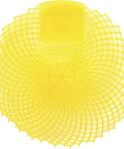 Genuine Joe Eclipse Scented Urinal Screen - Anti-splash, Flexible, Deodorizer, Sturdy - 36 / Carton - Orange