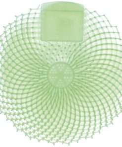 Genuine Joe Eclipse Scented Urinal Screen - Anti-splash, Flexible, Deodorizer, Sturdy - 36 / Carton - Green