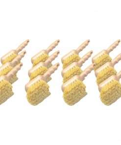 Genuine Joe 8-1/2" Tampico Utility Brush - 8.5" Overall Length - 12 / Carton - White