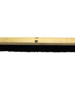 Genuine Joe Hardwood Block Tampico Broom - 2.75" Tampico Fiber Bristle - 24" Brush Face - 12 / Carton