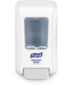 PURELL&reg; FMX-20 Foam Soap Dispenser - Manual - 2.11 quart Capacity - Site Window, Locking Mechanism, Durable, Wall Mountable, Rugged - White - 6 / Carton