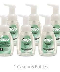 Gojo&reg; Green Certified Foam Hand Cleaner - 7.5 fl oz (221.8 mL) - Push Pump Dispenser - Hand - Clear - 6 / Carton