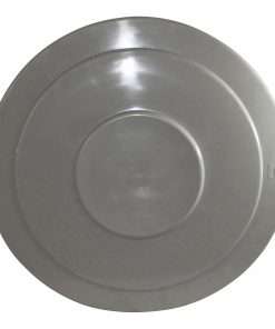 Genuine Joe Gator 55-Gallon Container Lid - 1 Each - Gray