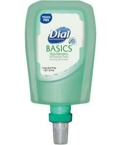 Dial FIT Refill Basics Foam Handwash - Honeysuckle Scent - 33.8 fl oz (1000 mL) - Hand - Green - 3 / Carton