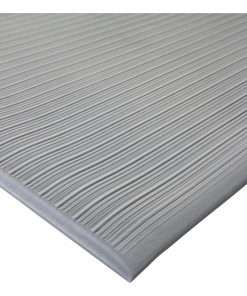 Genuine Joe Air Step Mat - Exercise - 60" Length x 36" Width x 0.38" Thickness - Rectangle - Vinyl Foam - Gray