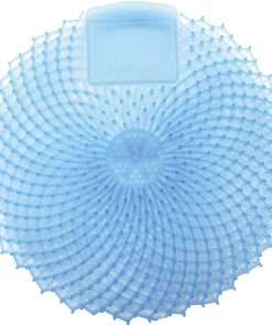 Genuine Joe Odor Control Urinal Screen - Anti-splash, Odor Neutralizer - 1 Dozen - Light Blue