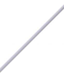 Genuine Joe Paper Straw - 0.3" Length x 0.3" Width x 7.3" Height - Paper - 500 / Box - White