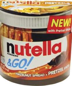 Nutella Nutella & GO Hazelnut Spread & Pretzels - 1.80 oz - 12 / Box