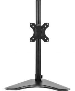 Fellowes Professional Series Freestanding Single Monitor Arm - Up to 32" Screen Support - 17.60 lb Load Capacity - 19.5" Height x 12" Width - Freestanding - Black