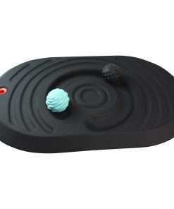 AFS-TEX Active Platform - Floor - 21" Length x 33" Width - Polyester - Black