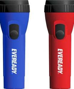 Eveready LED Economy Flashlight - D - Polypropylene - Assorted