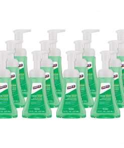 Genuine Joe Fresh Floral Foaming Hand Soap - Fresh Floral Scent - 7.5 fl oz (221.8 mL) - Hand - Green - Rich Lather, Pleasant Scent - 12 / Carton