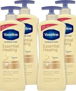 Vaseline Intensive Care Lotion - Lotion - 20.30 fl oz - For Dry Skin - Applicable on Body - Moisturising, Absorbs Quickly, Non-greasy - 4 / Carton
