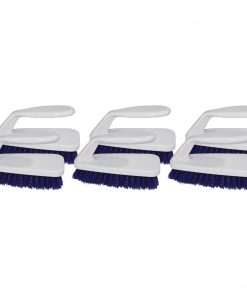 Genuine Joe Iron Handle Scrub Brush - Iron Handle - 6 / Carton