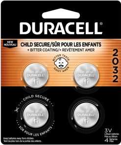 Duracell 2032 3V Lithium Battery - For Security Device, Medical Equipment, Health/Fitness Monitoring Equipment, Calculator, Watch, Keyfob Transmitter - CR2032 - 30 / Carton