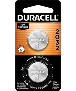 Duracell 2032 3V Lithium Battery - For Medical Equipment, Security Device, Health/Fitness Monitoring Equipment, Calculator, Watch, Keyfob Transmitter - CR2032 - 3 V DC - 36 / Carton