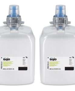 Gojo&reg; FMX-20 Invigorating 3-in-1 Shampoo/Body Wash - Botanical Scent - 67.6 fl oz (2 L) - Pump Bottle Dispenser - Body, Hair - Clear - Bio-based - 2 / Carton