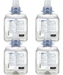 PURELL&reg; Hand Sanitizer Foam Refill - 40.6 fl oz (1200 mL) - Kill Germs - Hand - Clear - 4 / Carton
