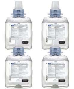 PURELL&reg; Hand Sanitizer Foam Refill - Clean Scent - 40.6 fl oz (1200 mL) - Kill Germs - Hand - Clear - 1 Each
