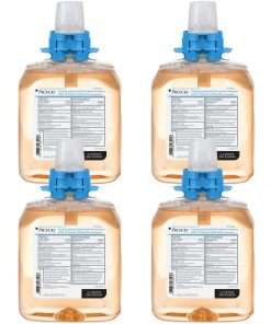 Provon FMX-12 Foaming Antimicrobial Handwash - Fruity Scent - 42.3 fl oz (1250 mL) - Kill Germs, Bacteria Remover - Hand - Amber - Rich Lather - 4 / Carton